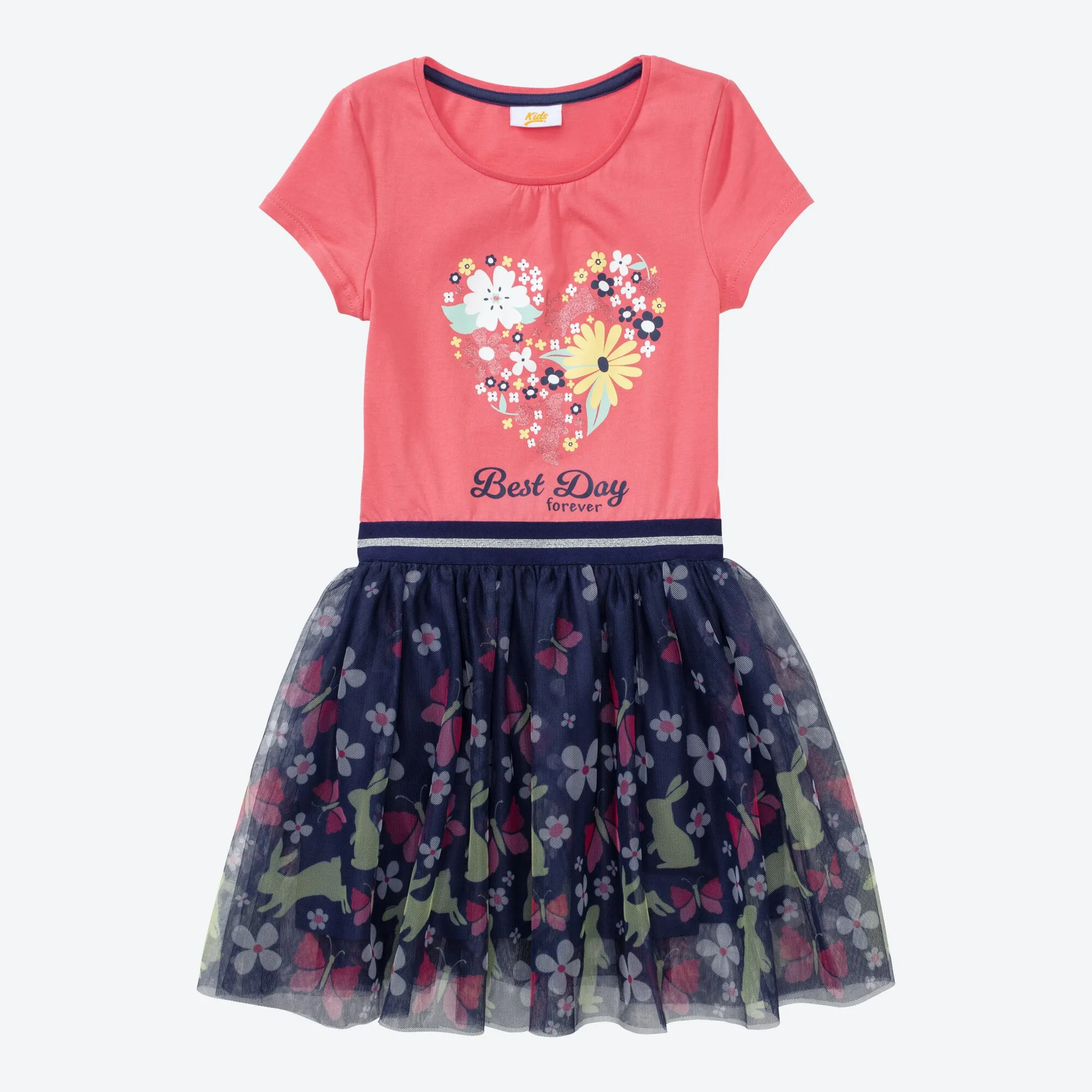 Mädchen-Kleid mit hübschem Rock