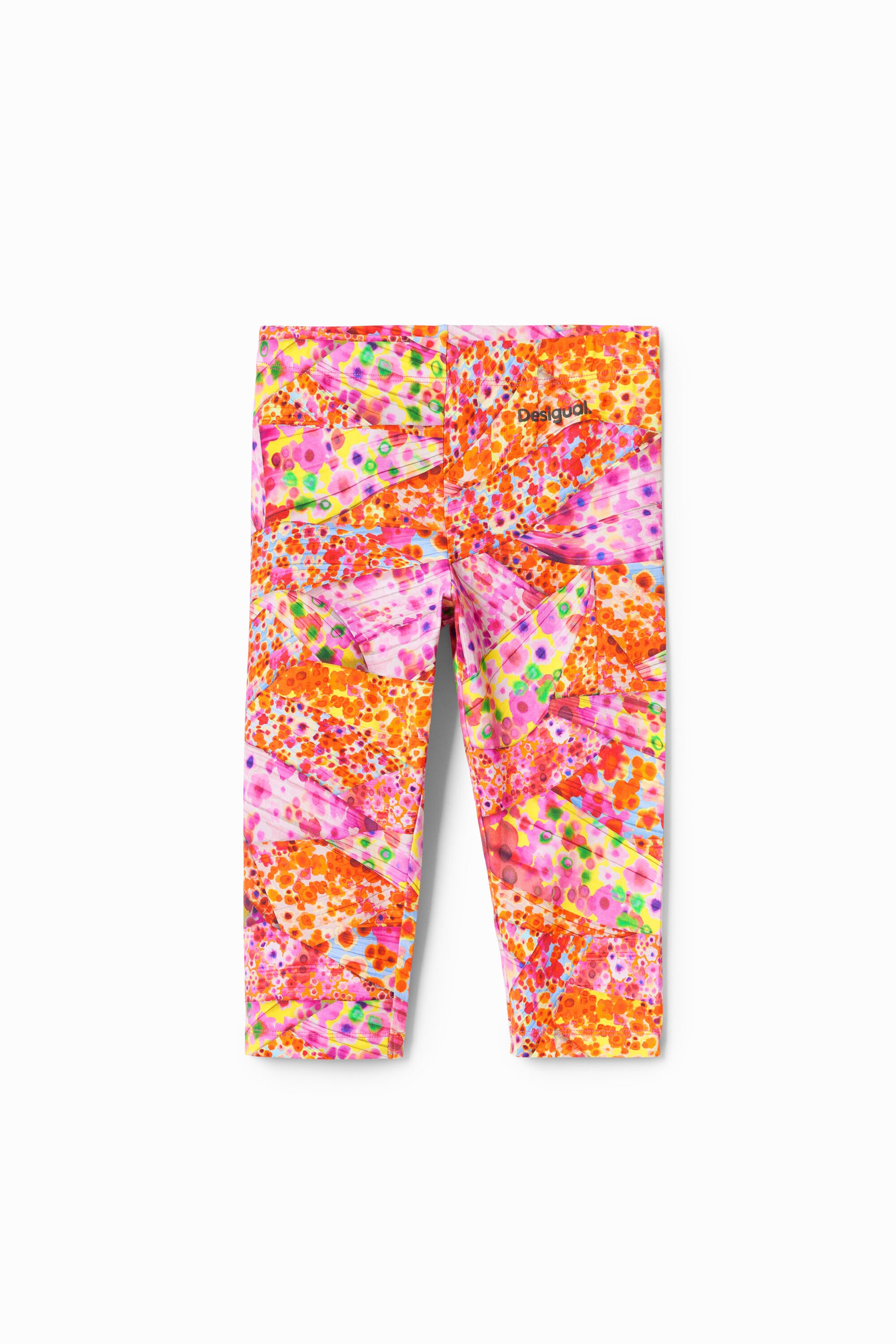 Leggings Capri Flores