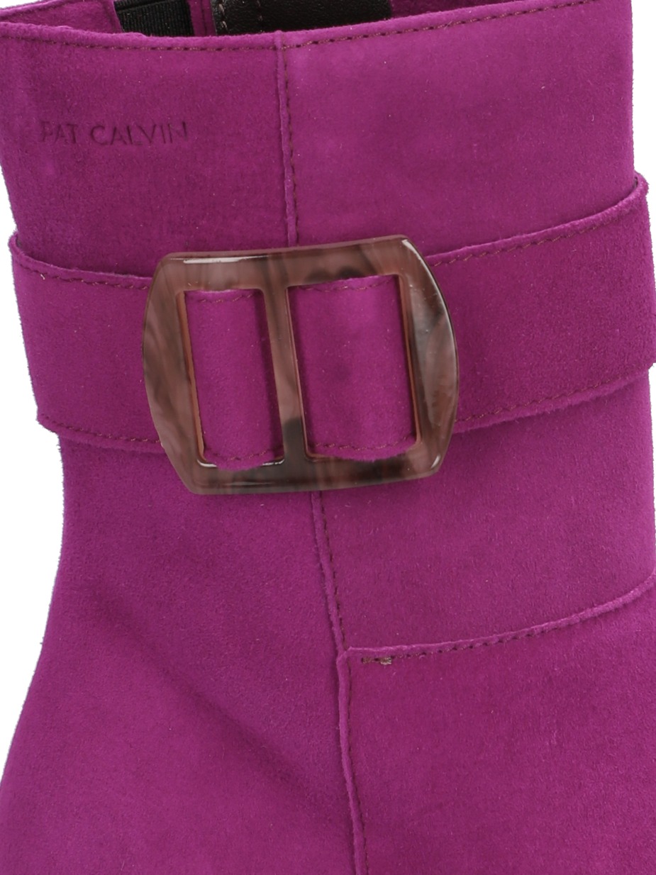 Veloursleder Stiefelette