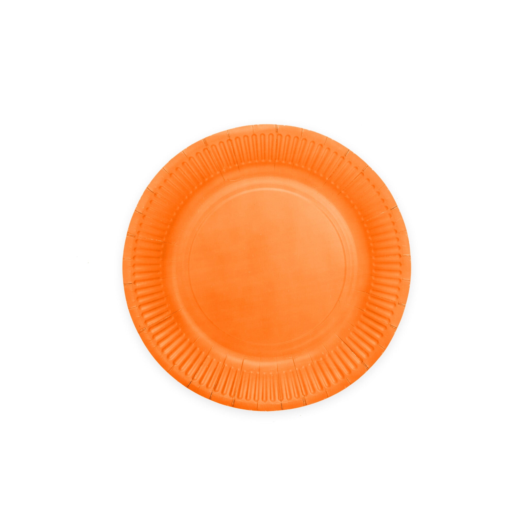 Oranje Borden Papier 18cm 8st