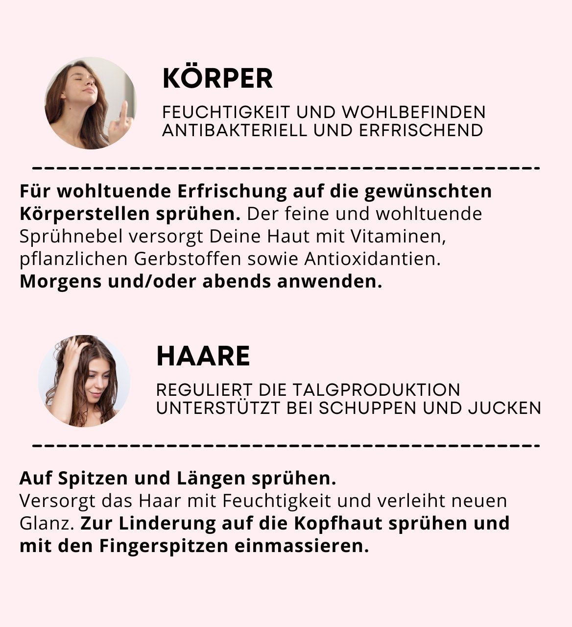 GENEVIEVE - HYALUROSE GESICHTSSPRAY TONER Feuchtigkeit, Reinigung und Settingspray