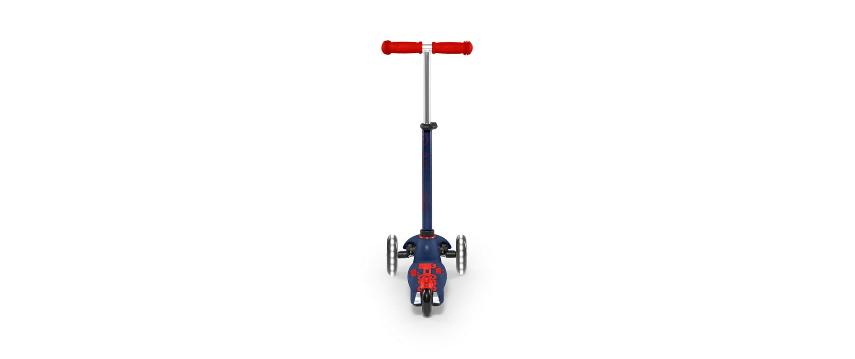 Kickboard Mini Micro Deluxe Navy Blue (LED)Kickboard