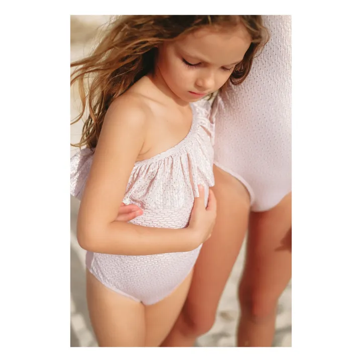 Lison Paris Maillot de Bain 1 pièce One Shoulder | Rose