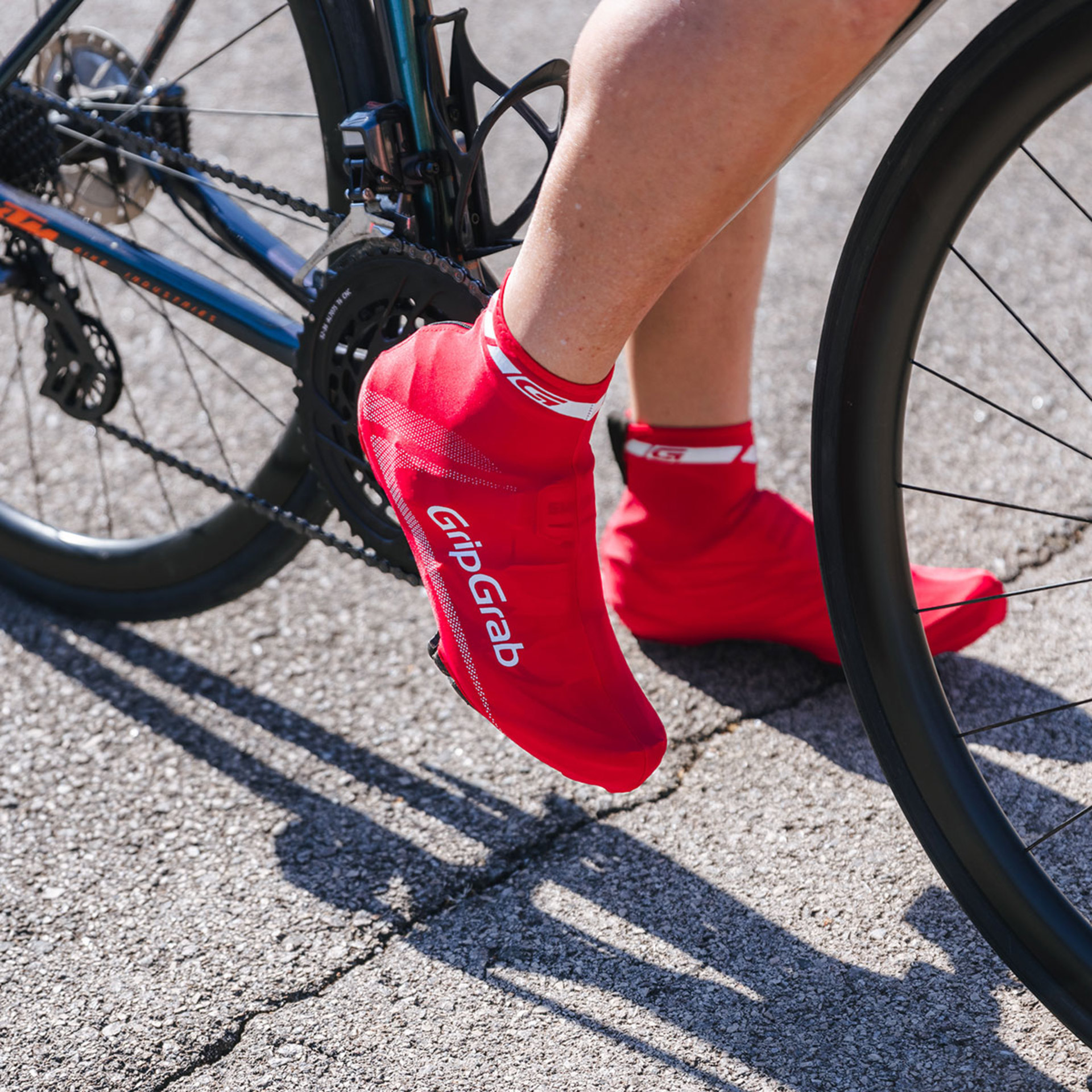 GripGrab RaceAero Overschoenen Rood Onesize