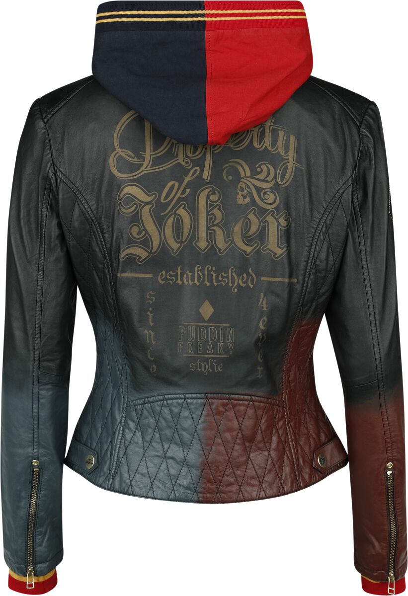 Harley Quinn - Daddy's Lil' Monster | Suicide Squad Veste en cuir