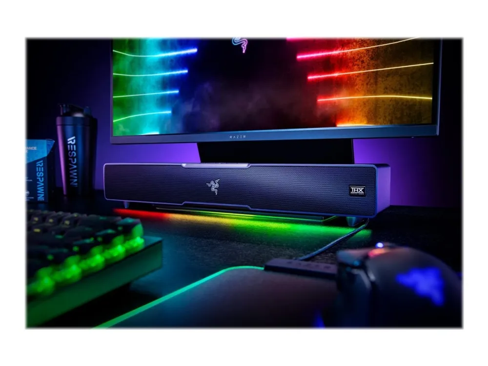 Razer Leviathan V2 - Lydbarsystem - til PC - trådløs - Bluetooth - App-kontrolleret - USB