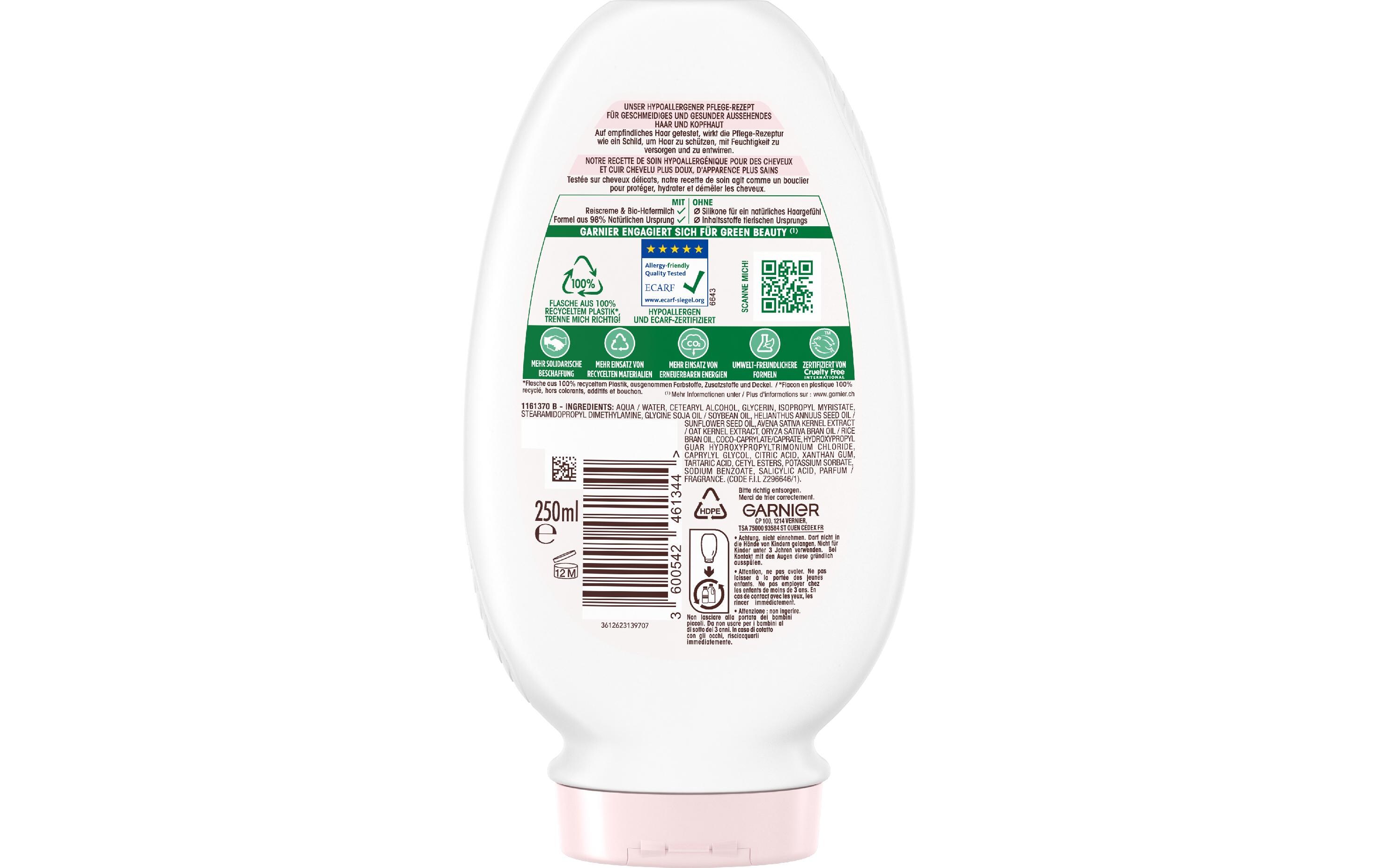 Sanfte Hafermilch 300 mlConditioner für empfindliches Haar