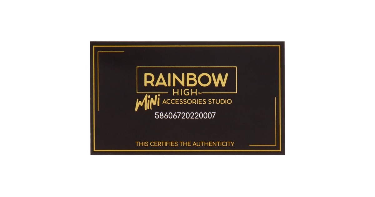 MGA EntertainmentRainbow High - Mini Accessories Studio: Handtassencollectie poppen accessoires