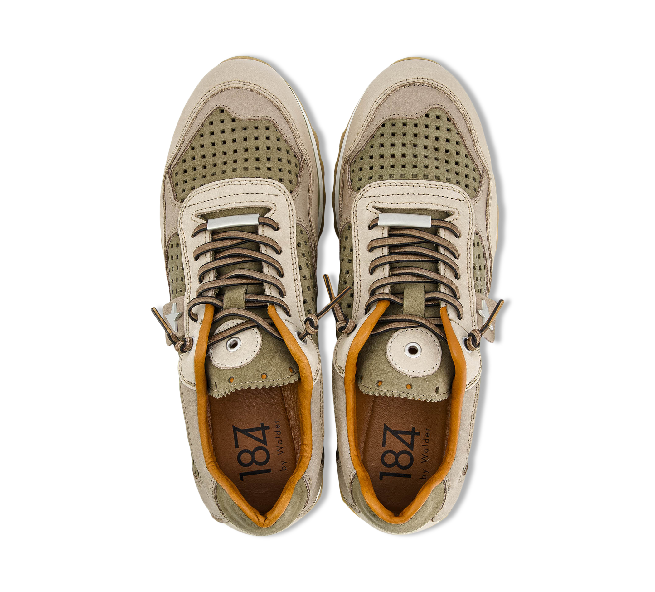 1874 by Walder Sneaker low beige/taupe