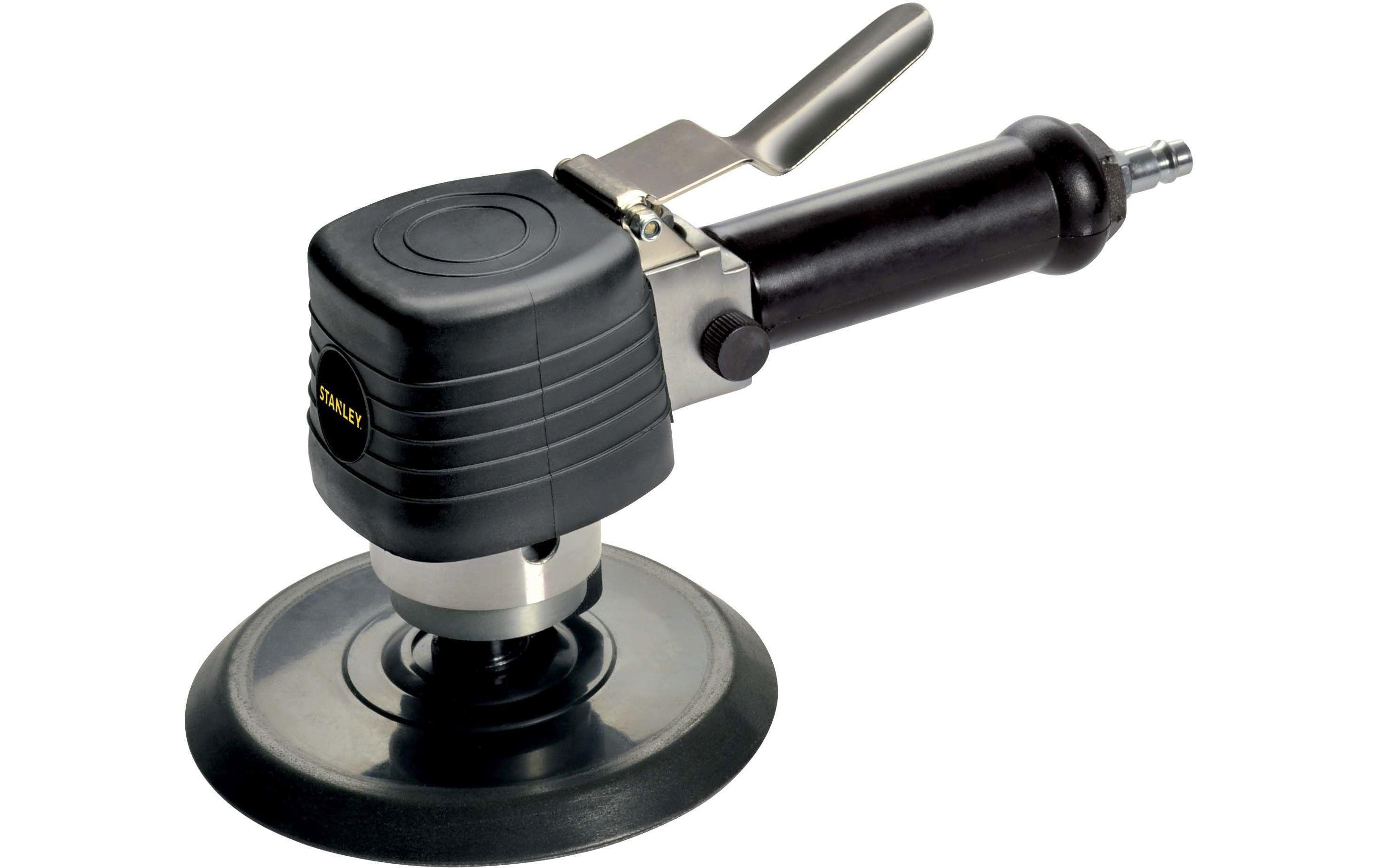 Druckluft-Exzenterschleifer 150 mm, 8 barStanley Exzenterschleifer ideal für Baustelle, Garage und Werkstatt