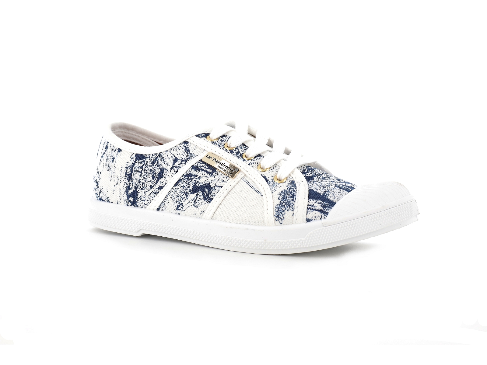 Les tropeziennes-CLORINDA Textile Blanc Bleu