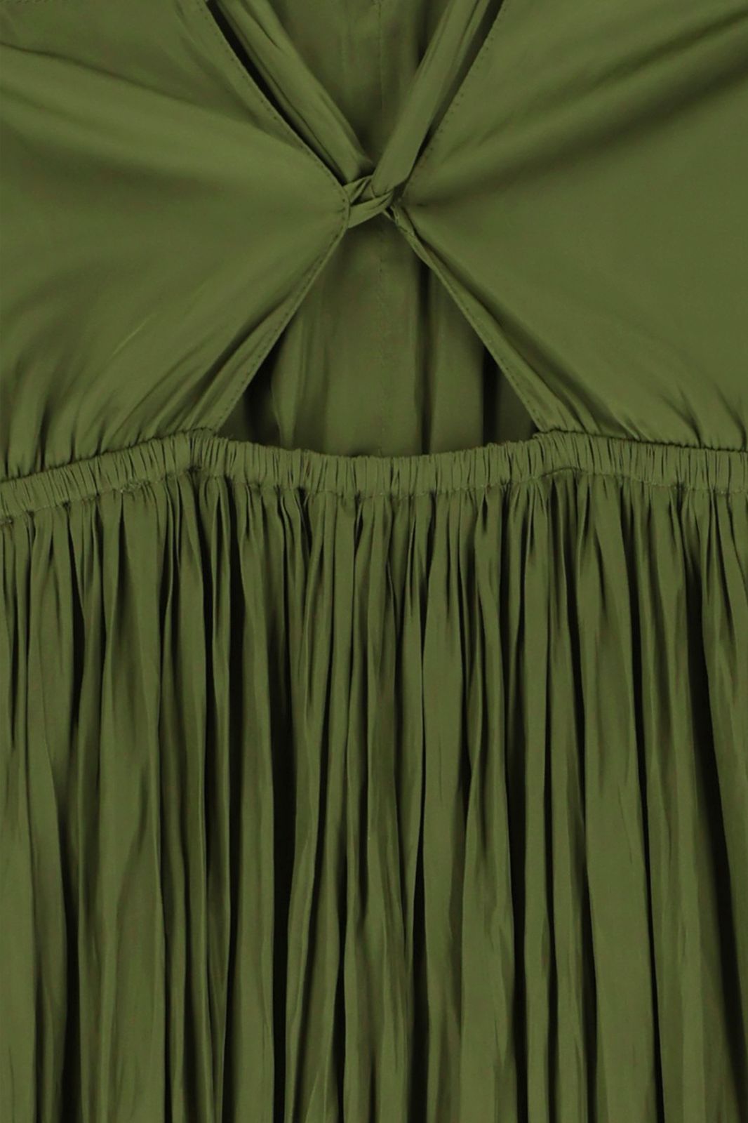Groene maxi jurk