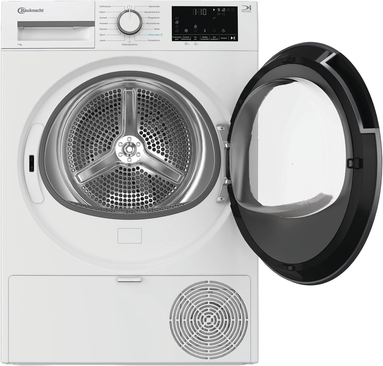 Bauknecht BT 7RC WW Wärmepumpentrockner /7 kg/EEK C/Precision Dry - Intelligentes Trocknen/Slim Wäschetrockner, weiss