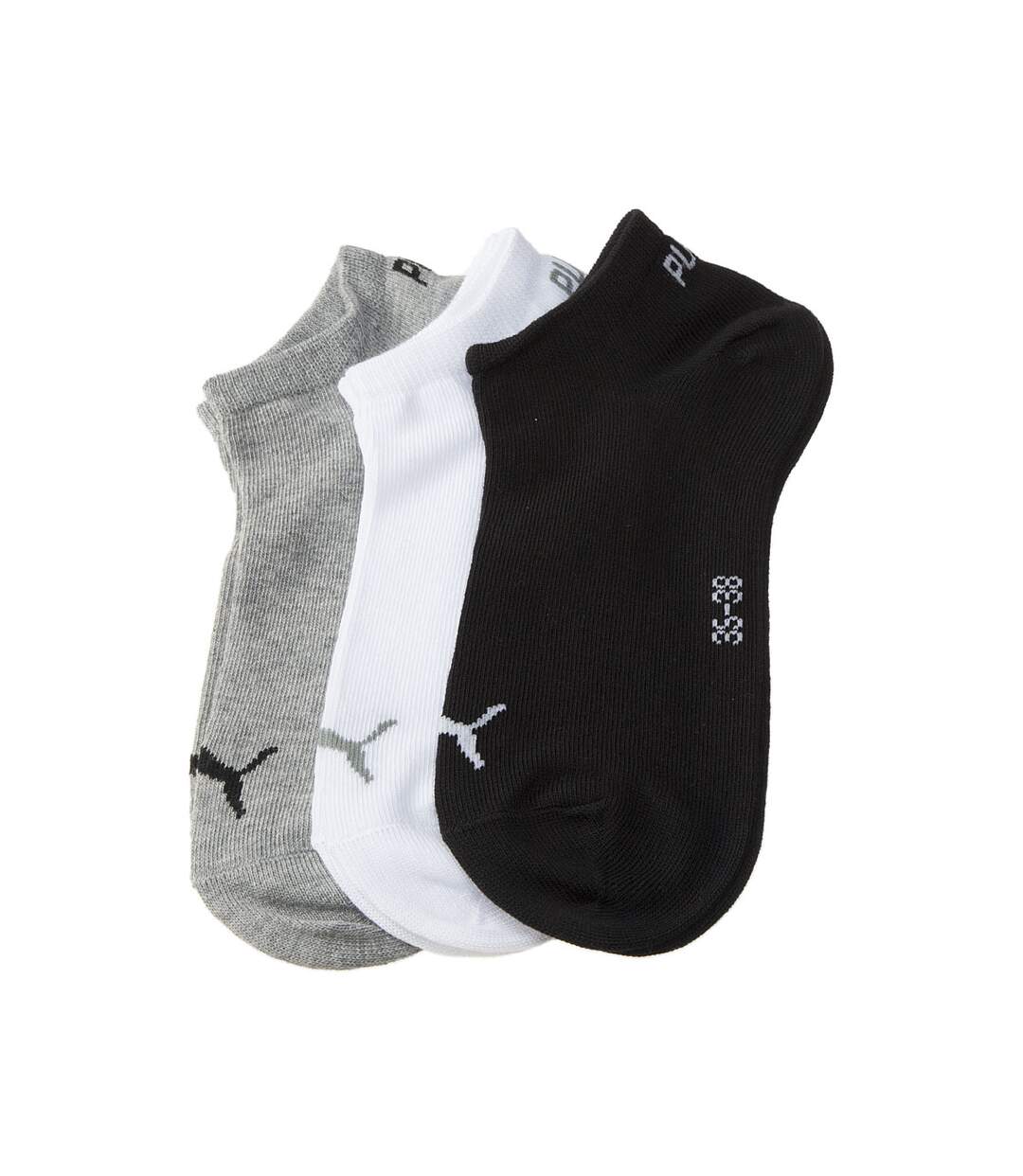 Chaussette Mini-chaussettes - Lot de 3 - Coutures plates - Sans bouclette - Multisport - Fine - Coton - Multicolore - Sneaker unisex