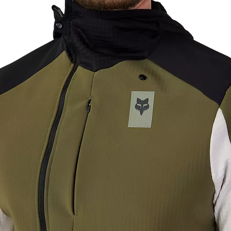 FOX Defend Thermal Hoodie Olivengrøn