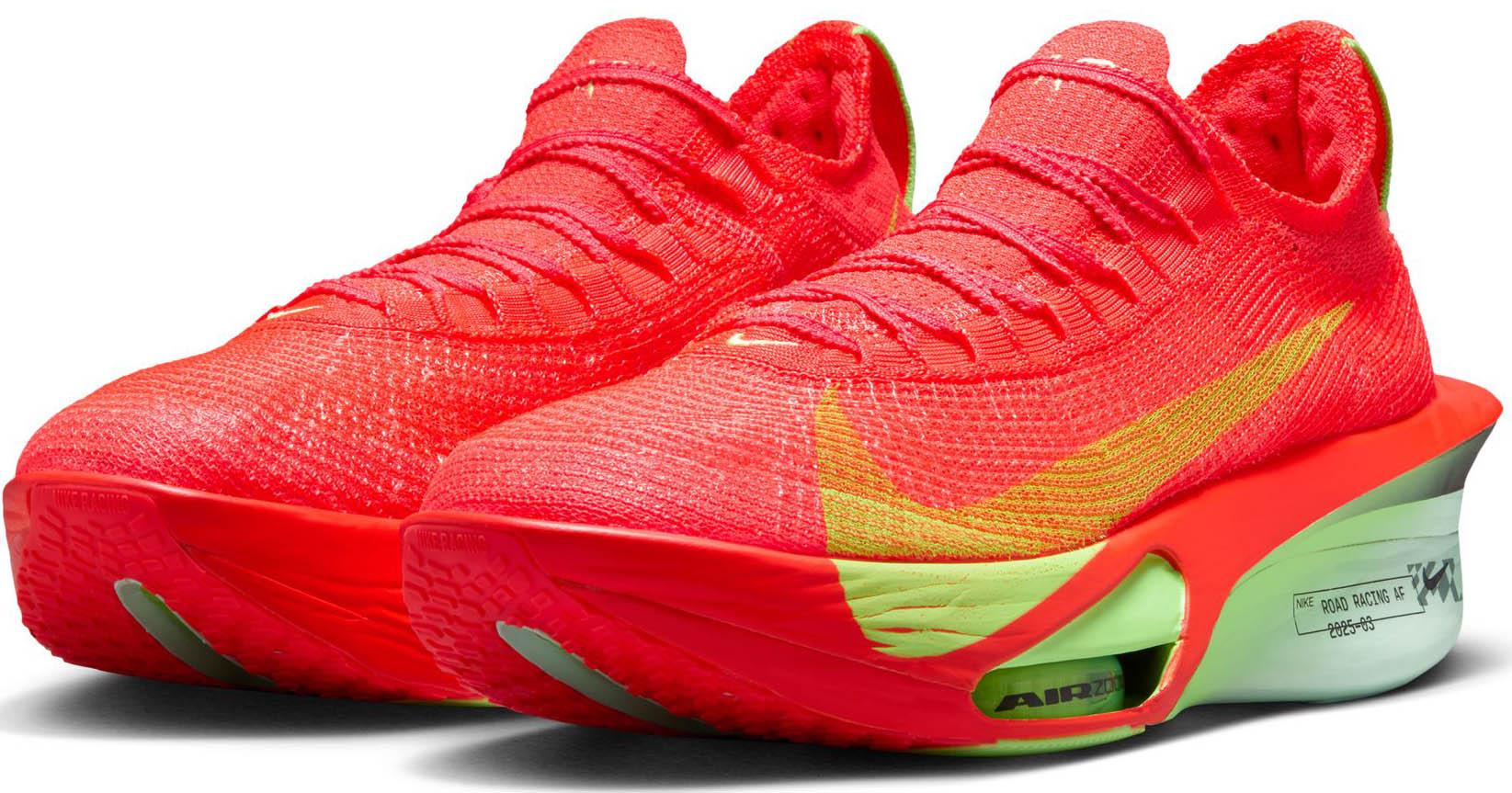 Alphafly 3 Herre 600/Bright Crimson/Lime Blast/Mint Foam/Cave Purple