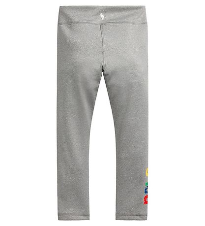 Polo Ralph Lauren Leggings - Color Shop - Graumeliert m. Print