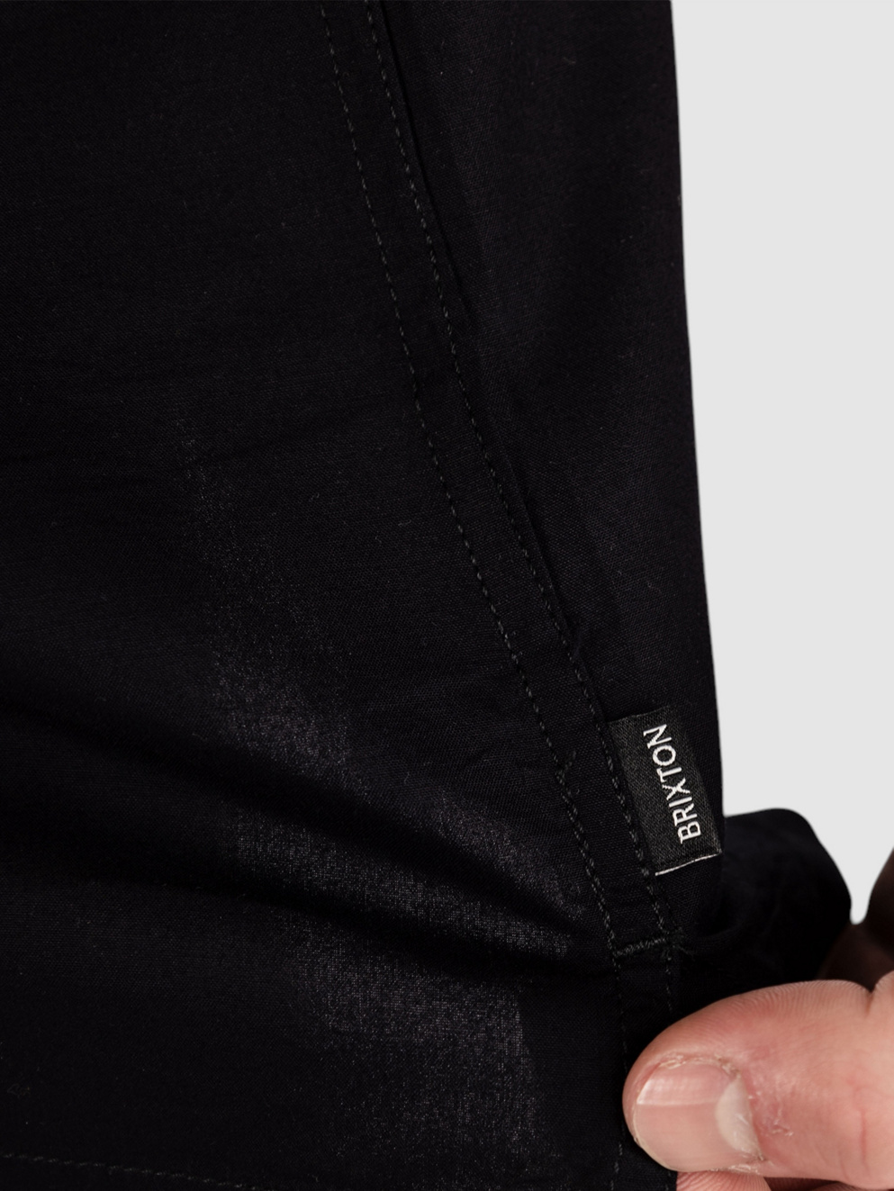 Brixton Bunker Camp Collar Shirt black
