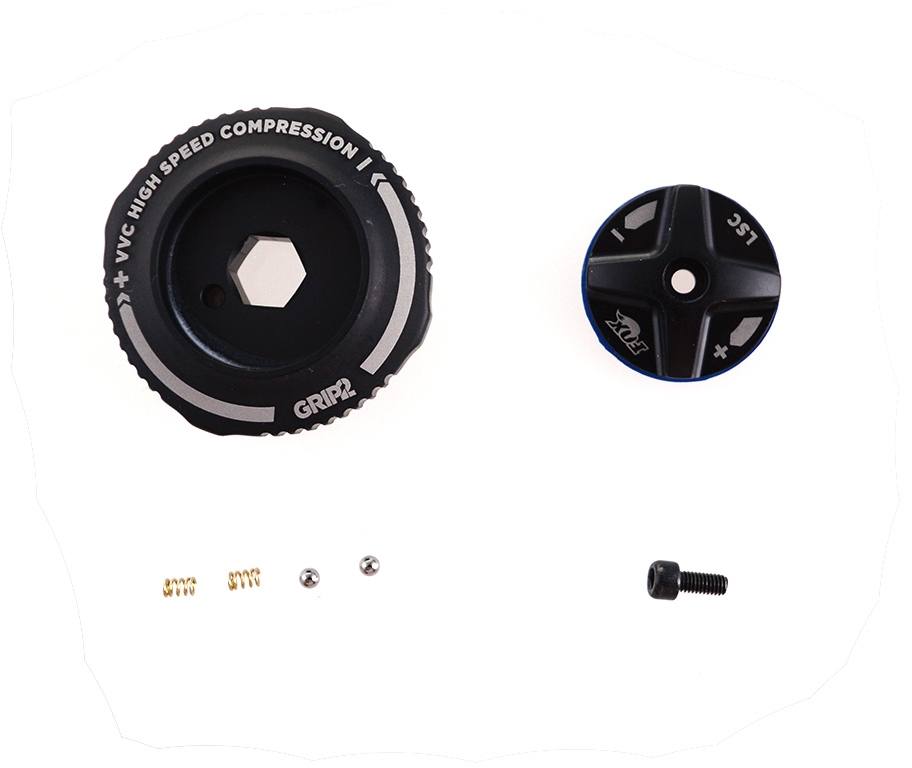 Fox Racing Shox Fox 2021 Grip2 VVC HSC / LSC Topcap