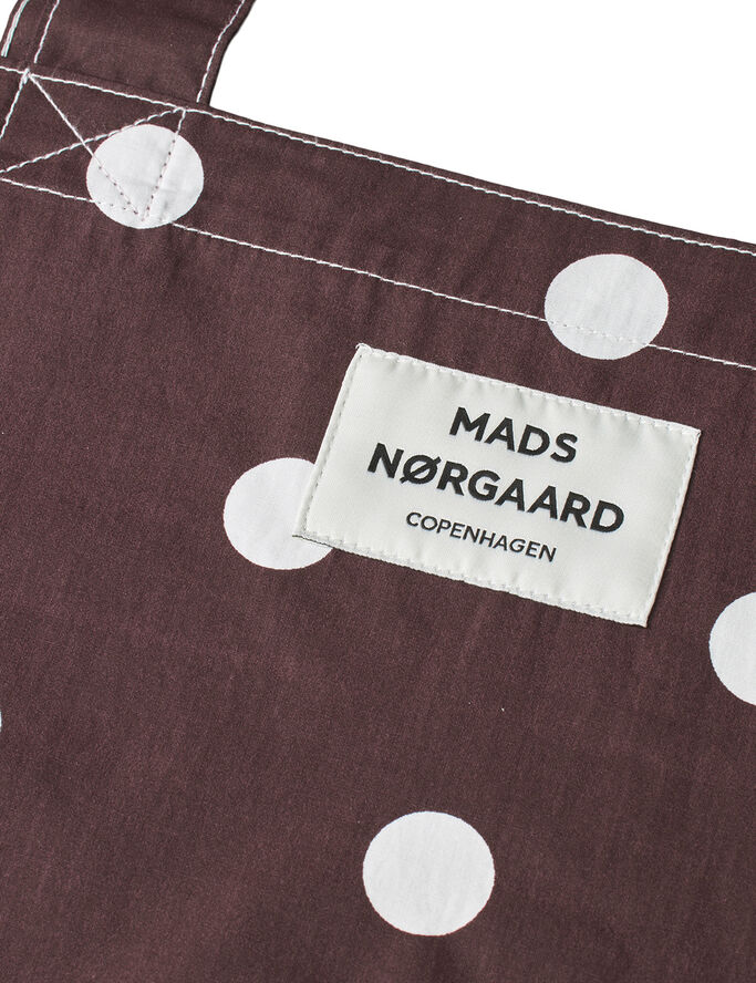 Mads Nørgaard - Copenhagen Sacky Atoma Bag Rød og hvid med prikker