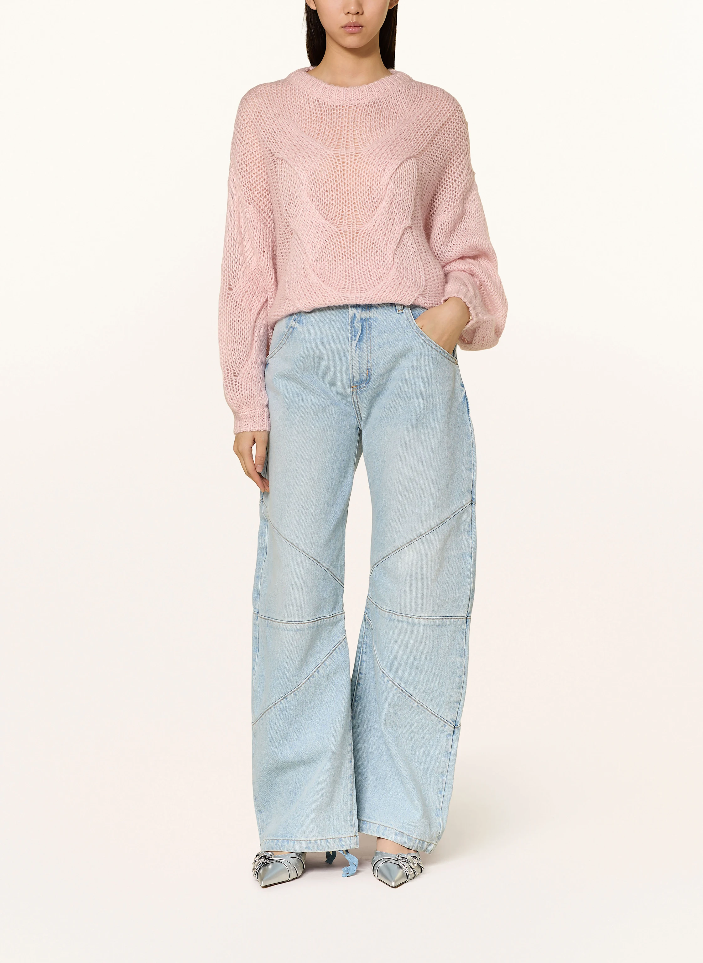 GESTUZ Pullover ZENIAGZ mit Mohair