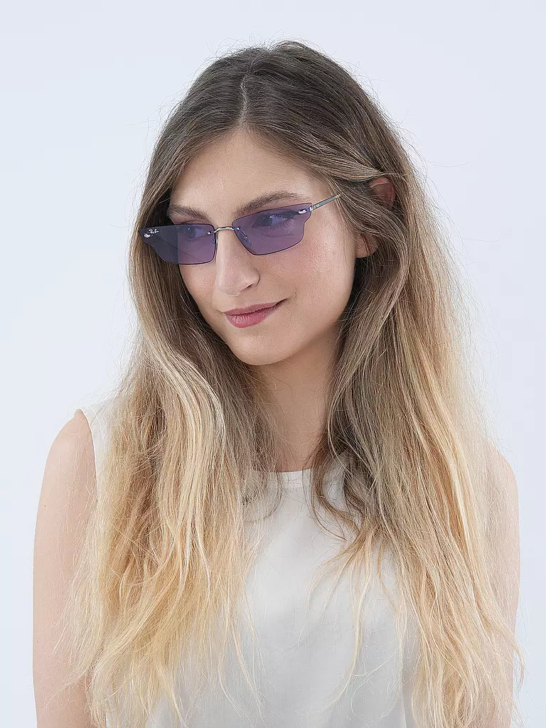 RAY BAN Sonnenbrille 0RB3731/66 ANH grau