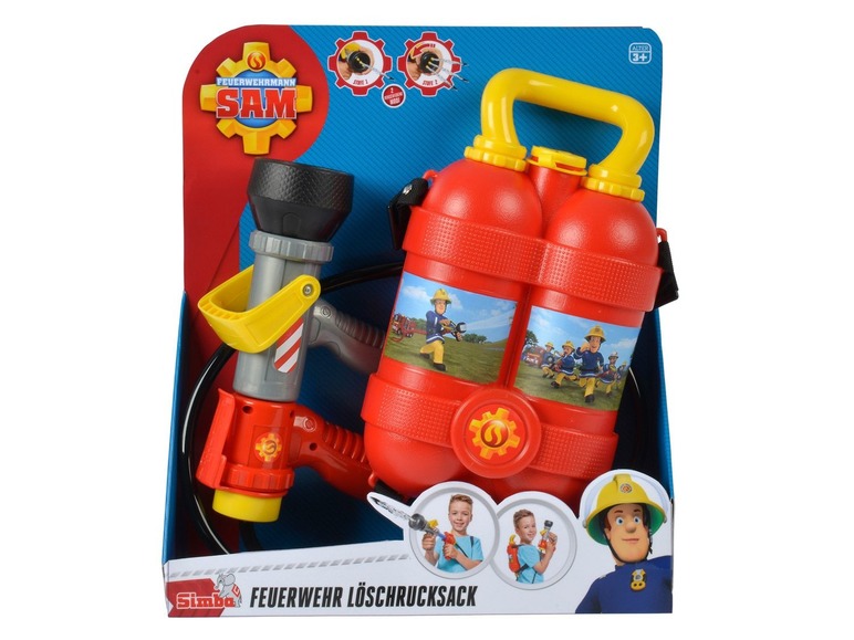 Brandweerman Sam waterpistool met tank