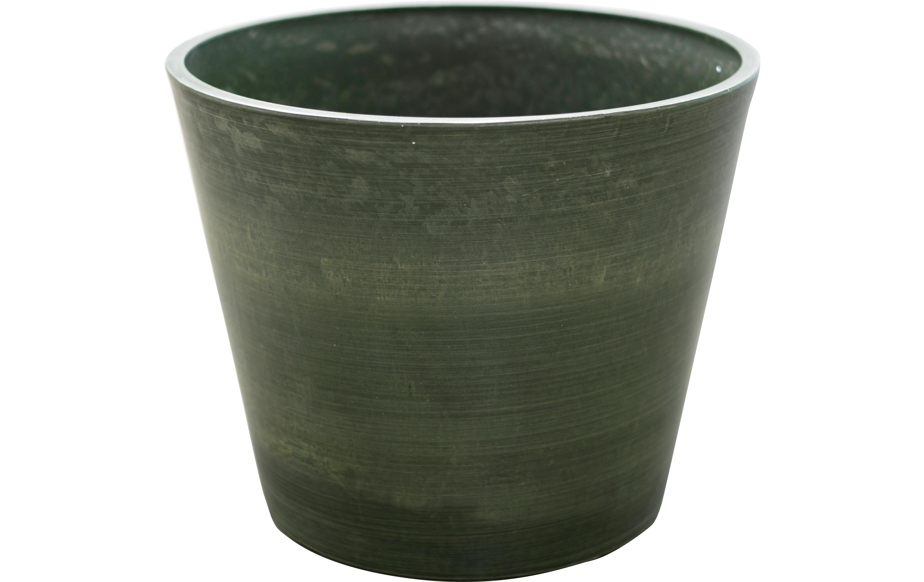 Blumentopf Woodstone Ø 35 cm x 33 cm OlivgrünPflanzentopf
