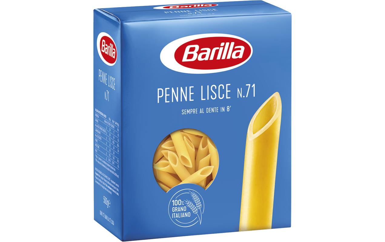 Teigwaren Penne Lisce n.71 500 gPasta aus Hartweizengriess