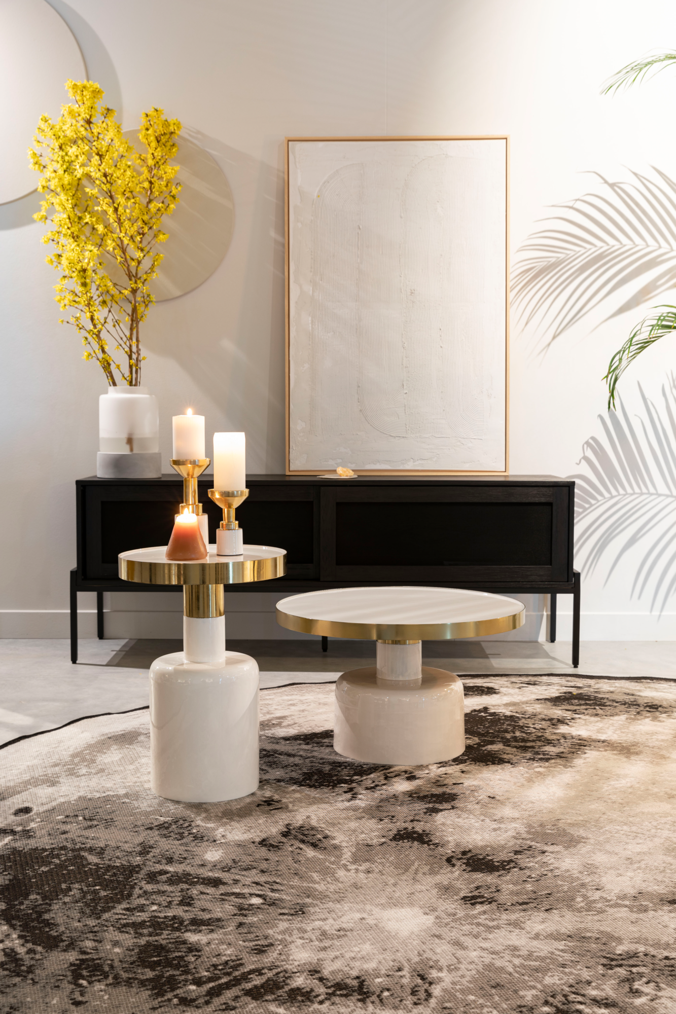 Bijzettafel Glam Groen