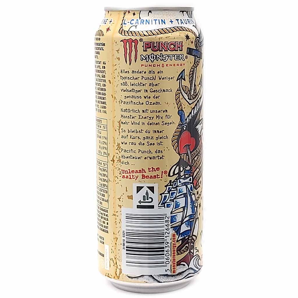 12x Monster Punch Pacific DOSE á 500ml=6L MHD:30.5.26