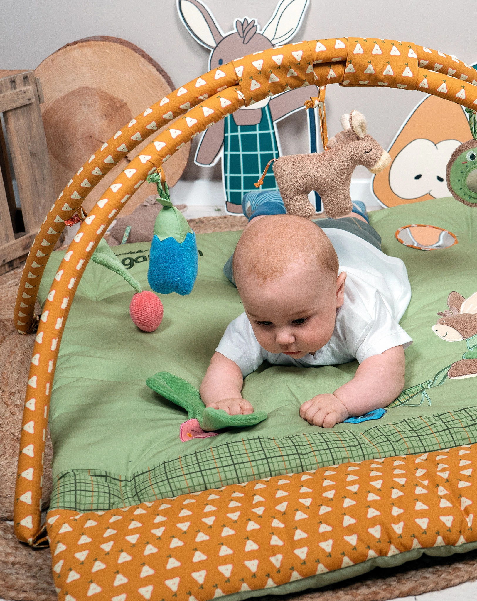 Spielbogen ESEL EMMILIUS mit Decke (80x100)
