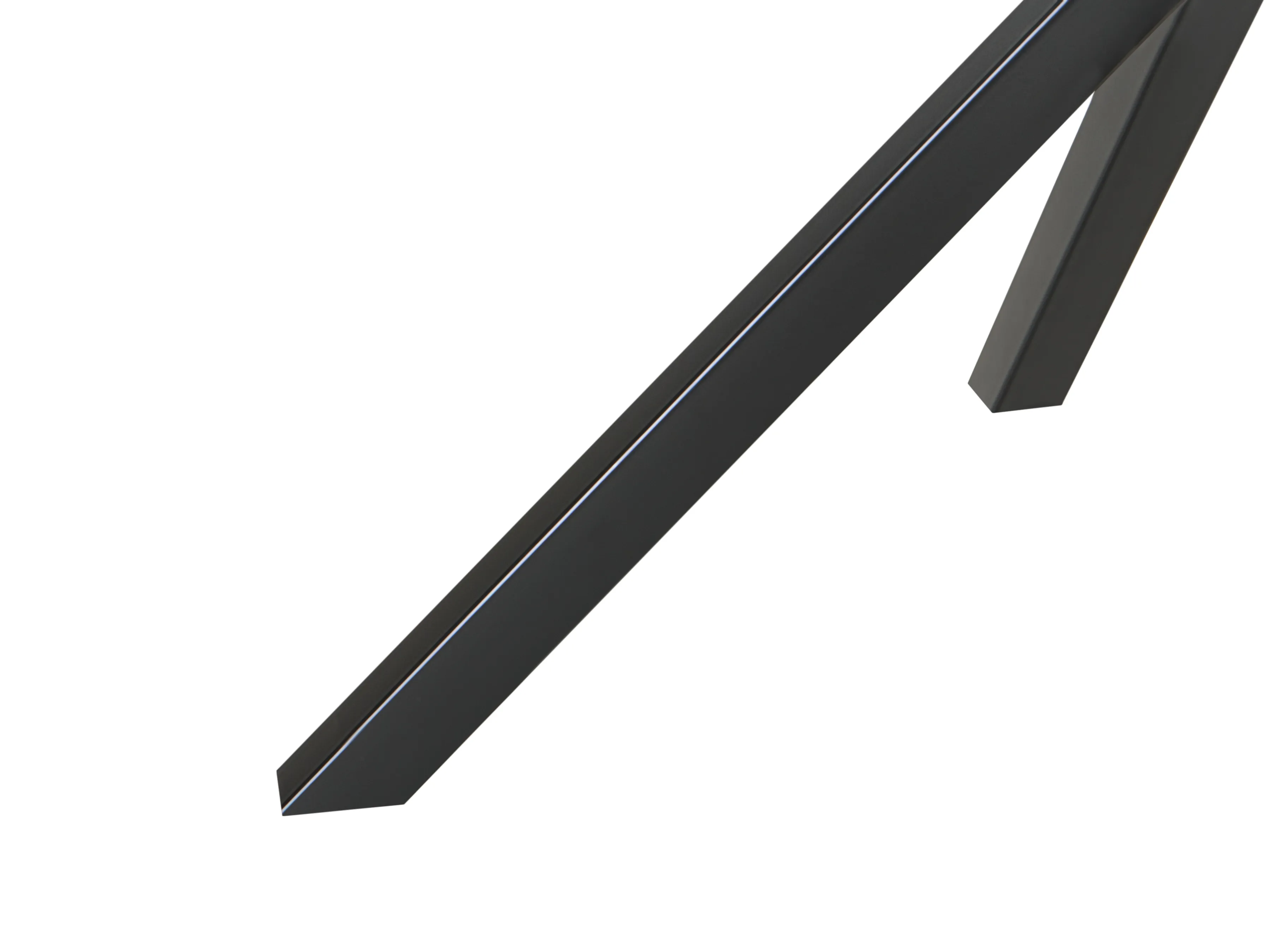 Eettafel MESTON Zwart 120 cm Veiligheidsglas 120 cm