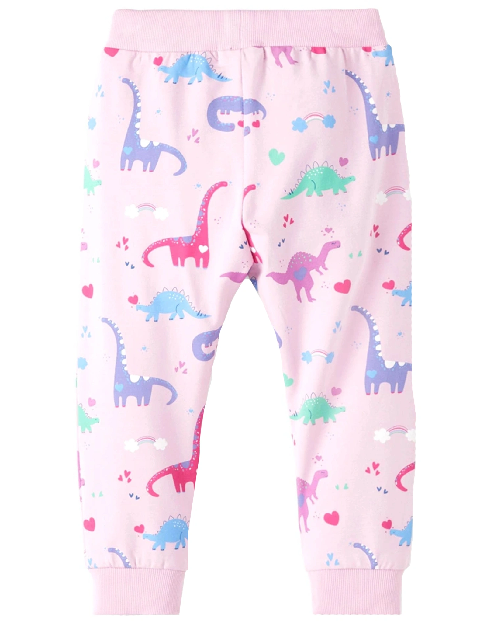 Sweathose NMFBELINA LOVELY DINOS in pink lavender