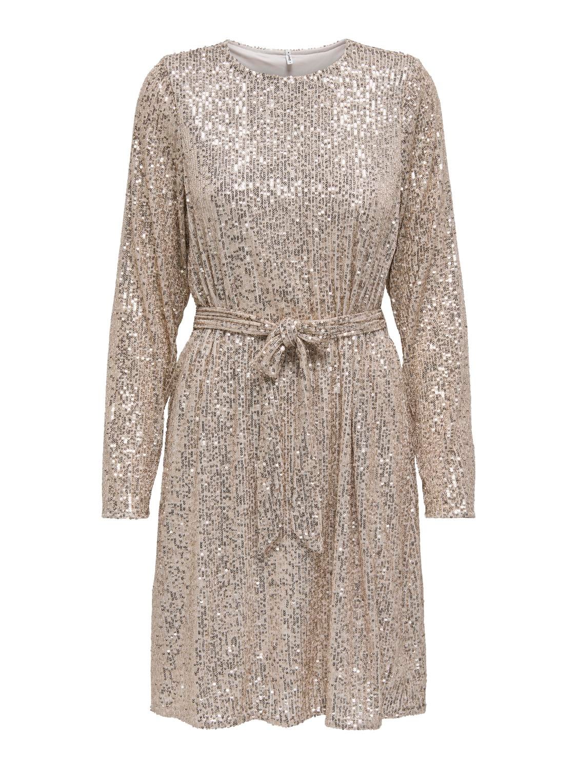 ONLANA Kurzes Kleid Pumice Stone