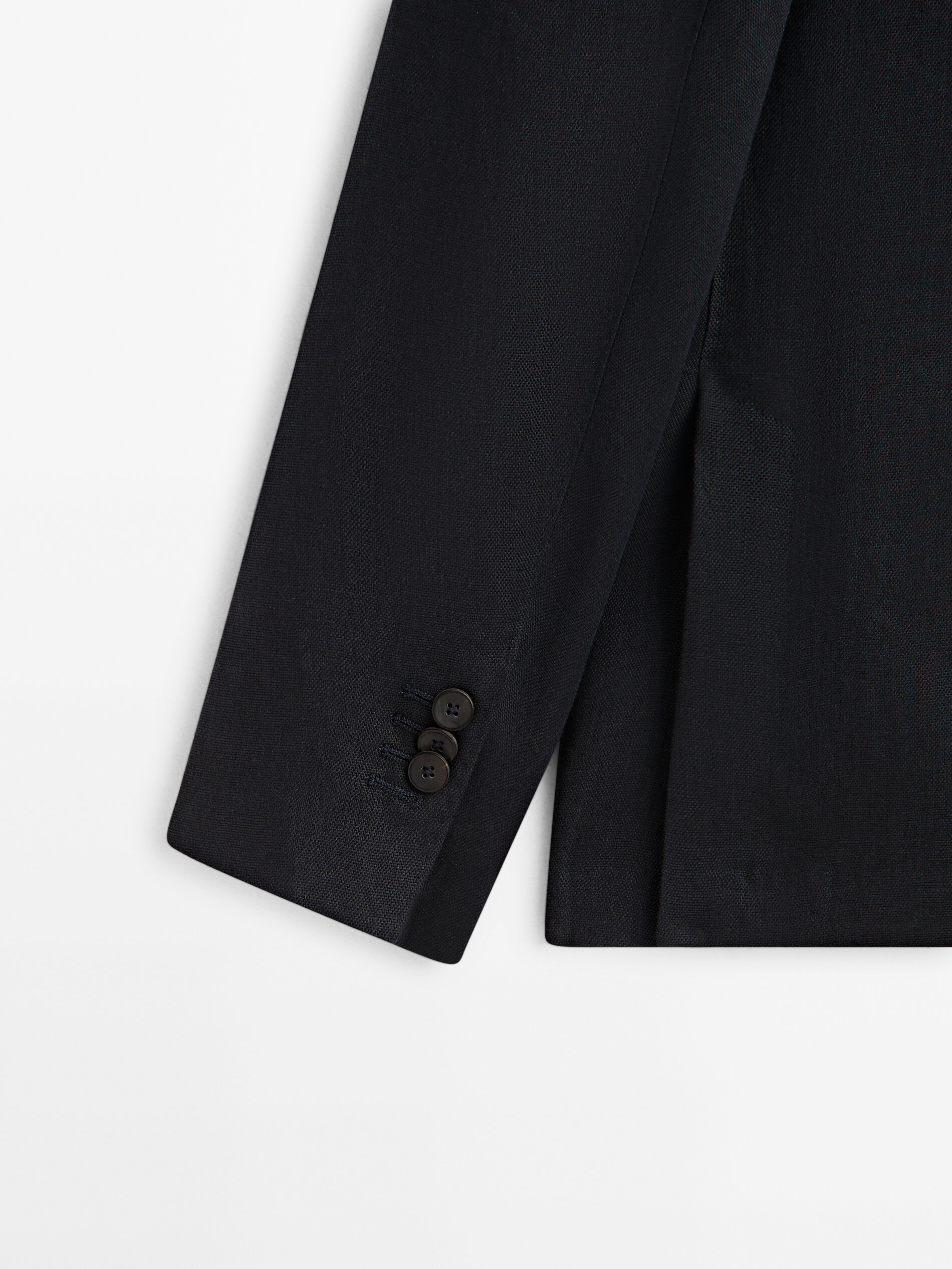 Blazer de linho de edição limitada - Azul Marinho