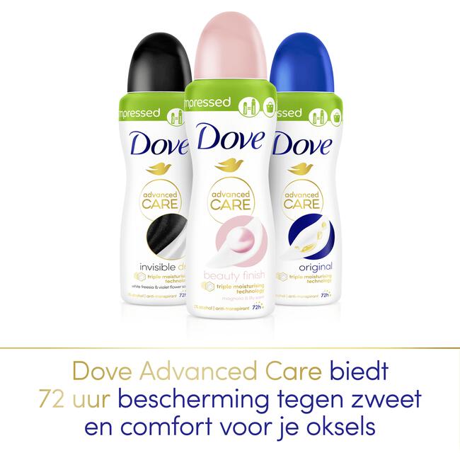 Dove Beauty Finish Compressed Deodorant Spray 100 ML