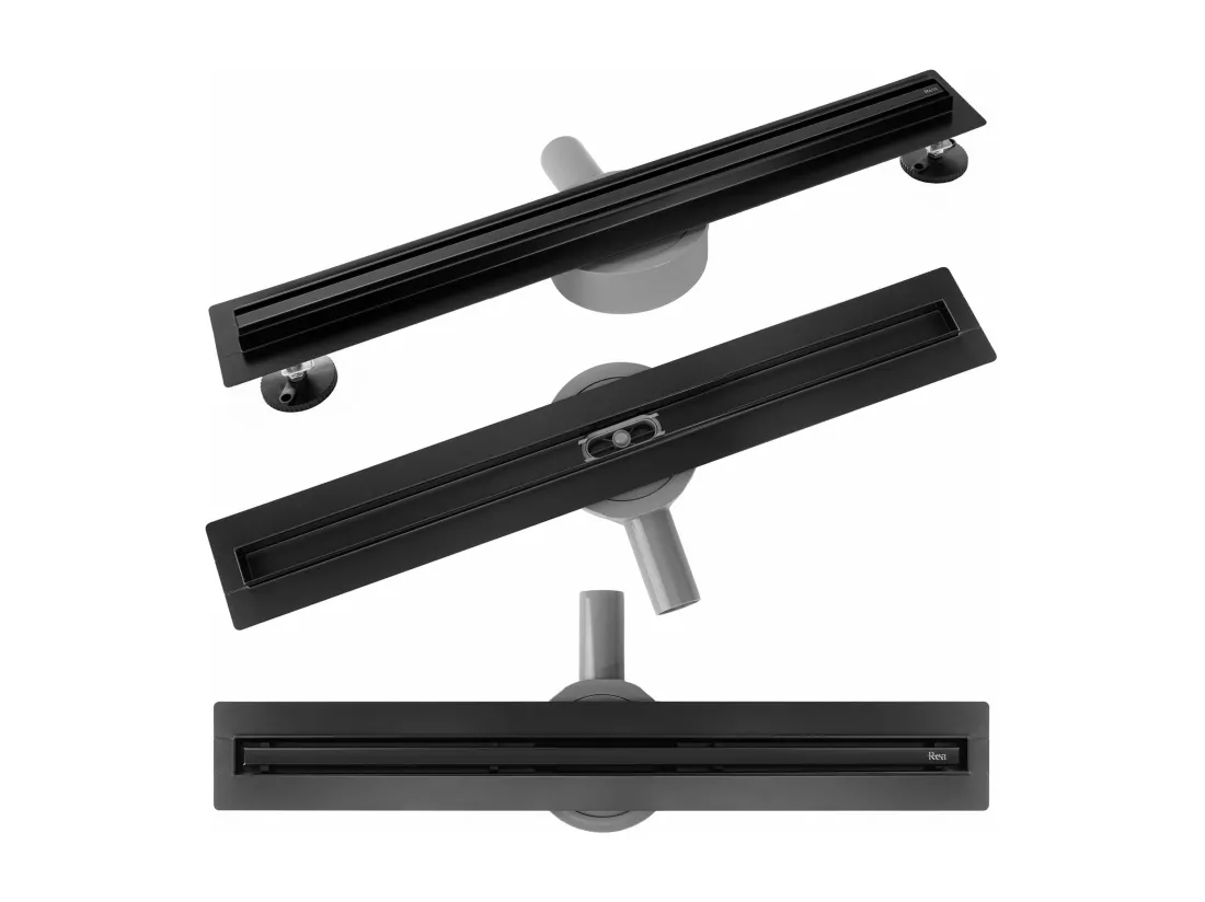 Drain Linéaire Rea Neox Slim Pro 1000 Black