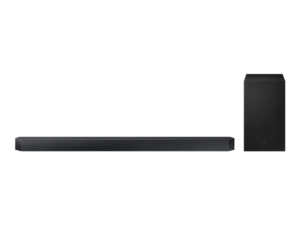 Samsung HW-Q700D - Q-Series - lydbarsystem - til hjemmebiograf - 3.1.2-kanal - trådløs - Wi-Fi, Bluetooth - App-kontrolleret - titansort