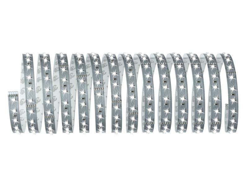 Paulmann LED-Stripe MaxLED 500 6500 K, 5 m Basisset Unbeschichteter LED-Streifen, kürzbar