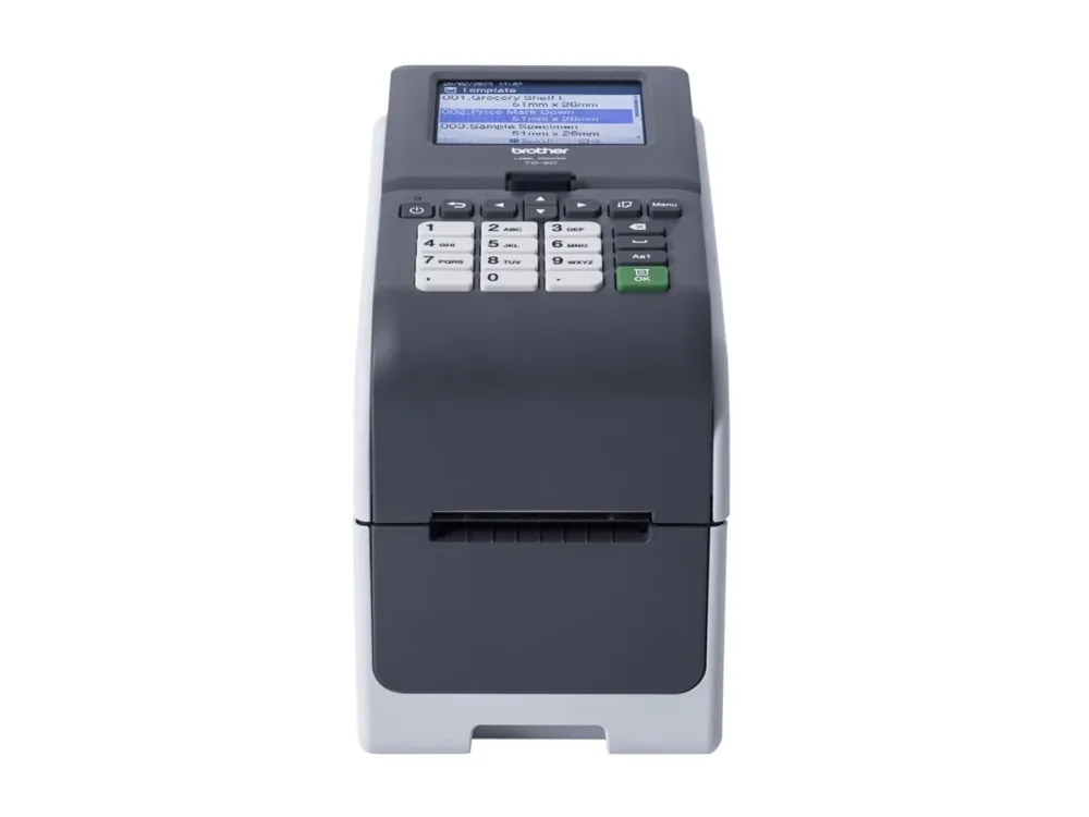 Brother TD-2320DSA203 - Mærkat/kvitteringsprinter - S/H - direkte termisk - Rulle (6,3 cm) - 203 dpi - op til 152.4 mm/sek. - USB 2.0, USB vært, LAN