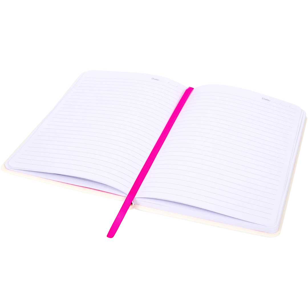 Geborduurd notitieboek A5 96 vel | diverse varianten