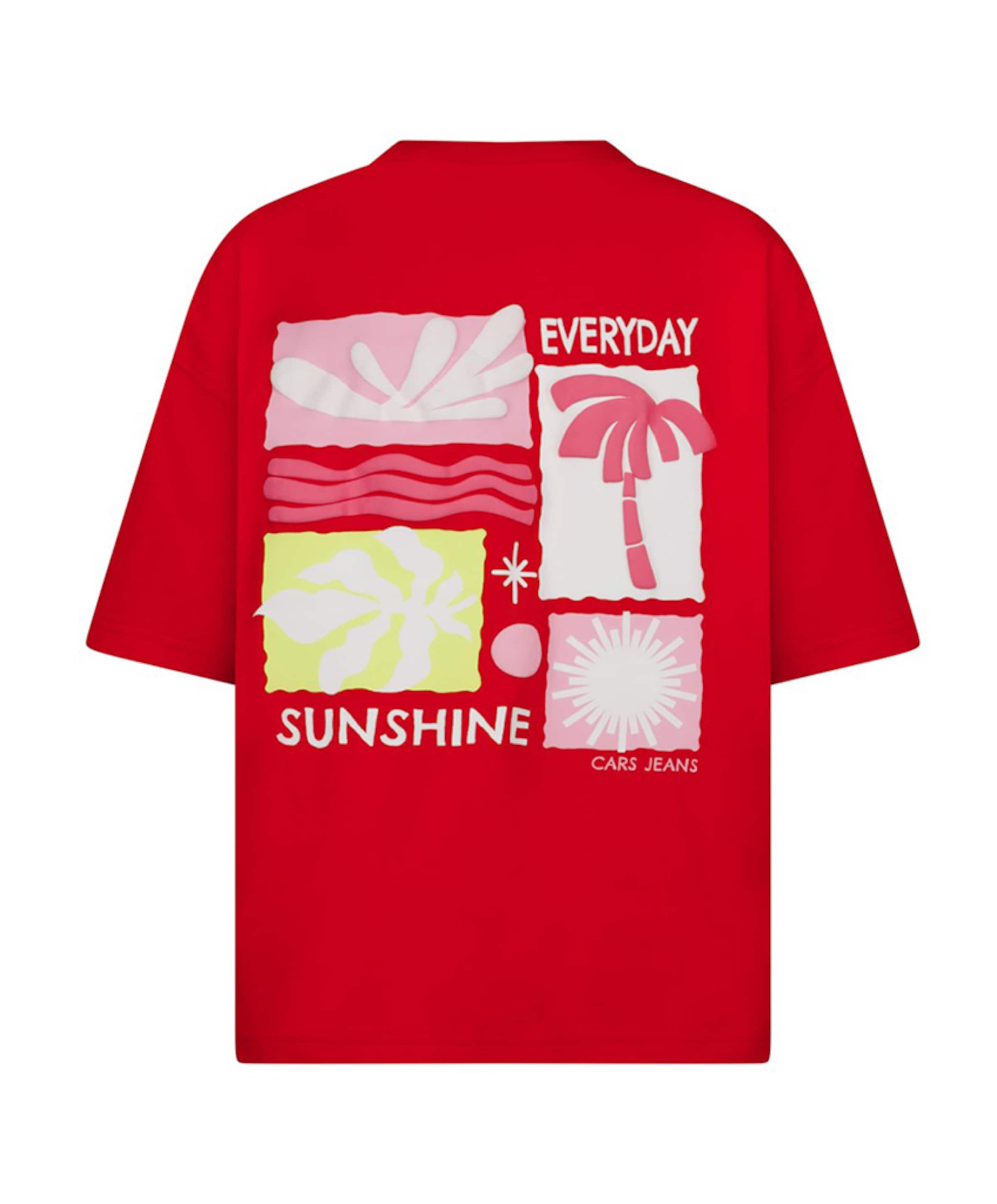 Cars Jeans Meisjes T-shirt rood