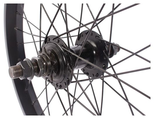 BMX Roue Arriere ARSENIC Noir 18 Pouces KHEbikes