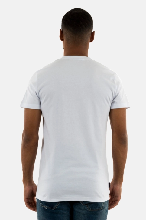 Tee shirt superdry essential logo emb vee 01c optic