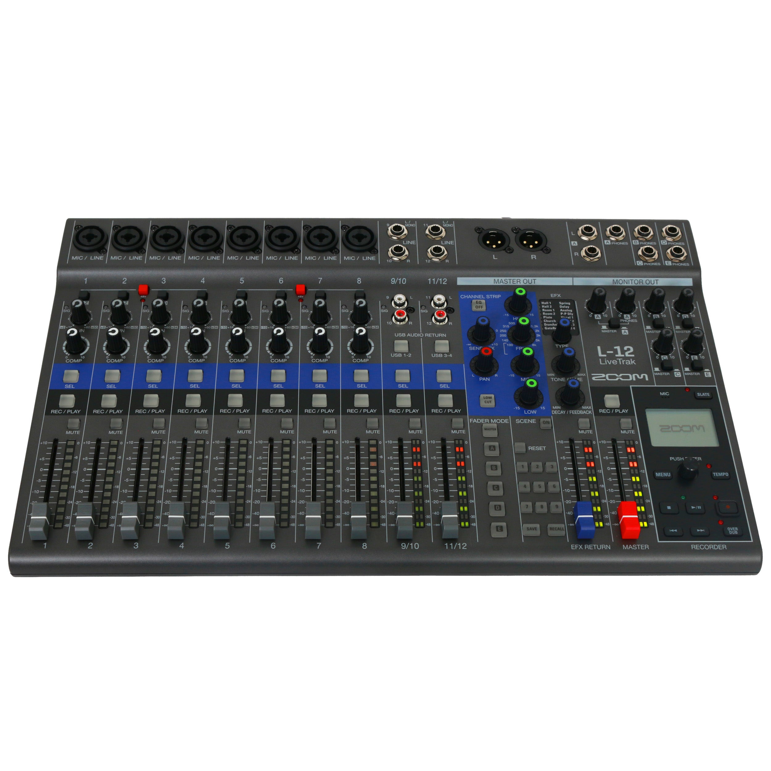 Zoom LiveTrak L-12 digitaal mengpaneel