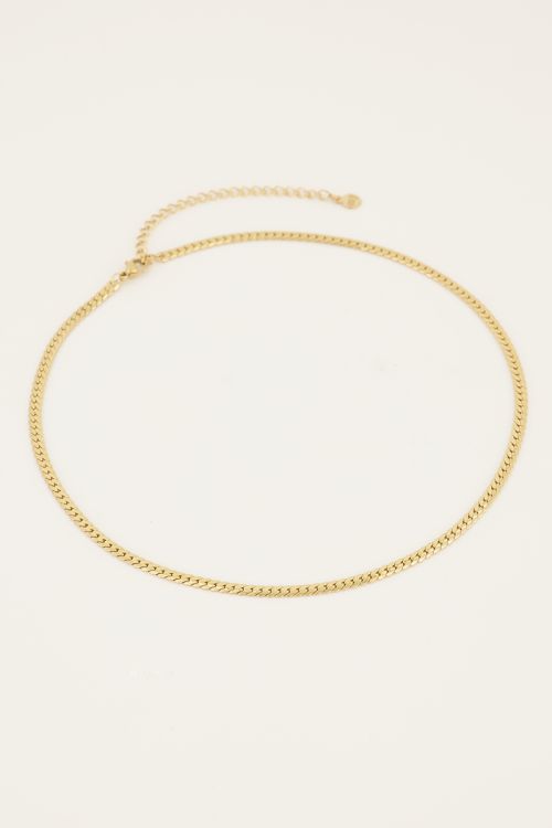 Schakelketting met platte schakels