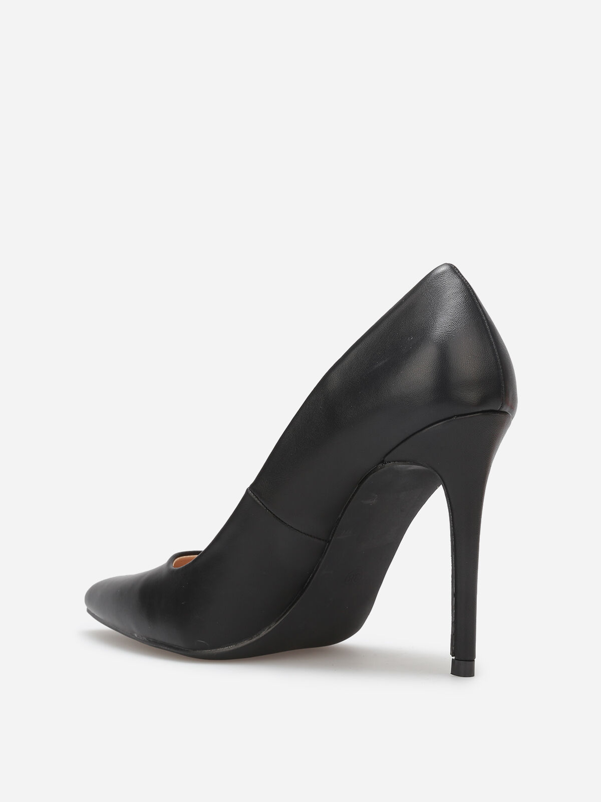 Stilettos pointus à talon aiguille- Noir