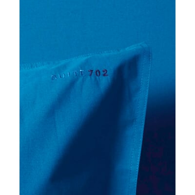 Kopfkissenbezug bedMATE, Blau, 50 × 160 cm
