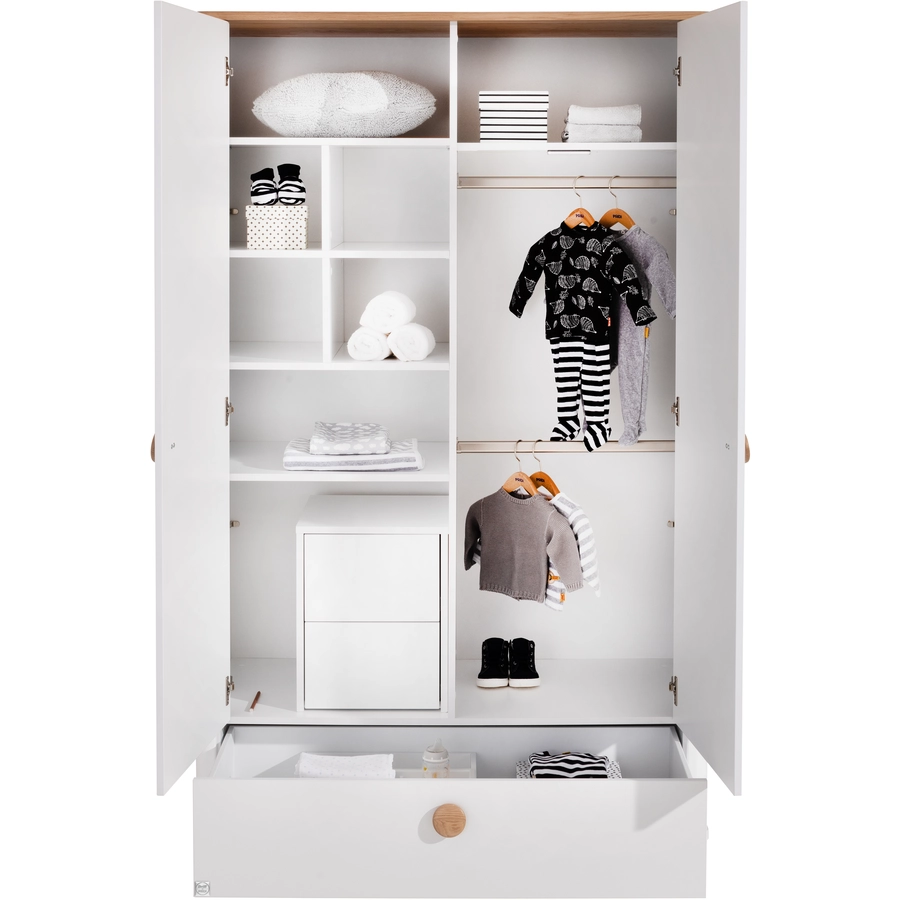 PAIDI Kleiderschrank Lotte & Fynn 2-türig